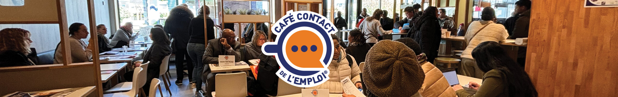 Bannière pour la page Café Contact de l'Emploi