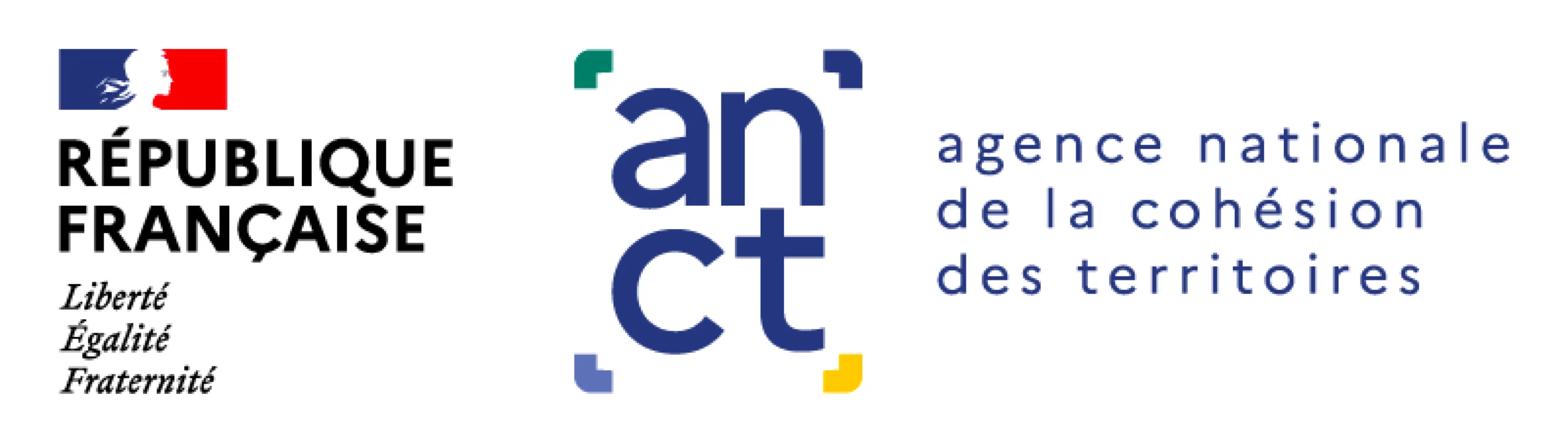 Logo de ANCT et de la République Française