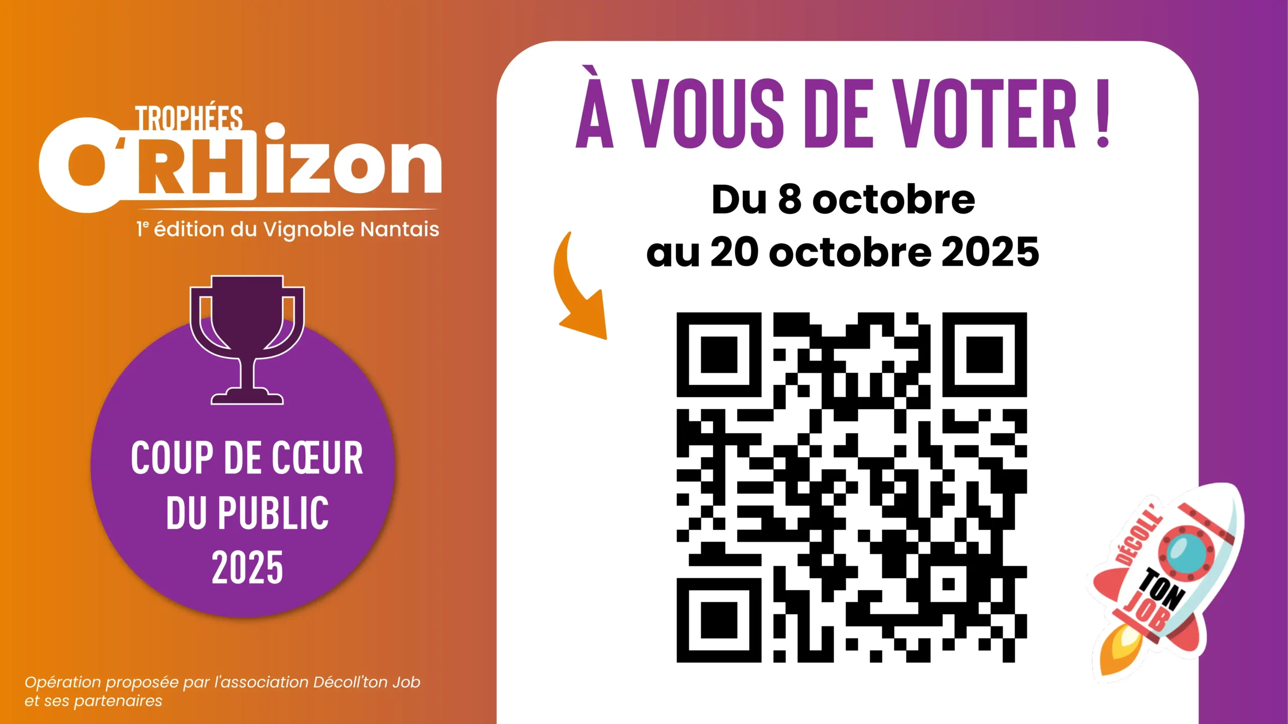 TROPHÉES O'RHIZON - A vous de voter !