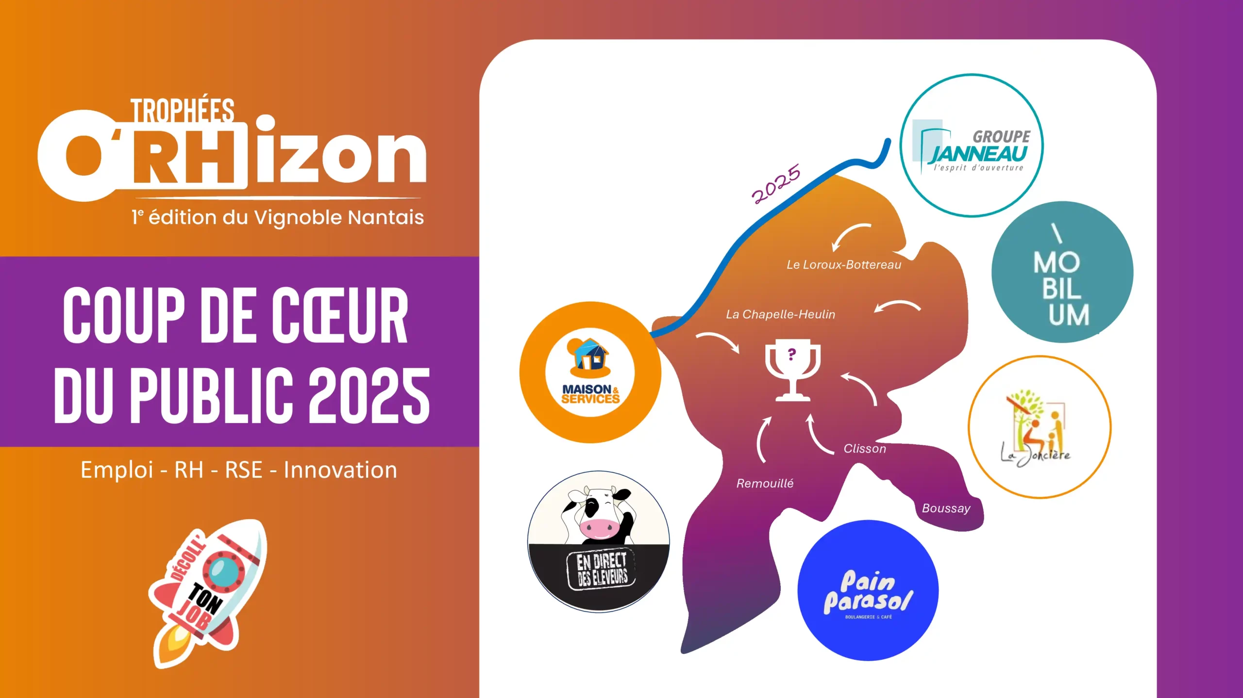 TROPHÉES O'RHIZON CANDIDAT - COUP DE COEUR 2025