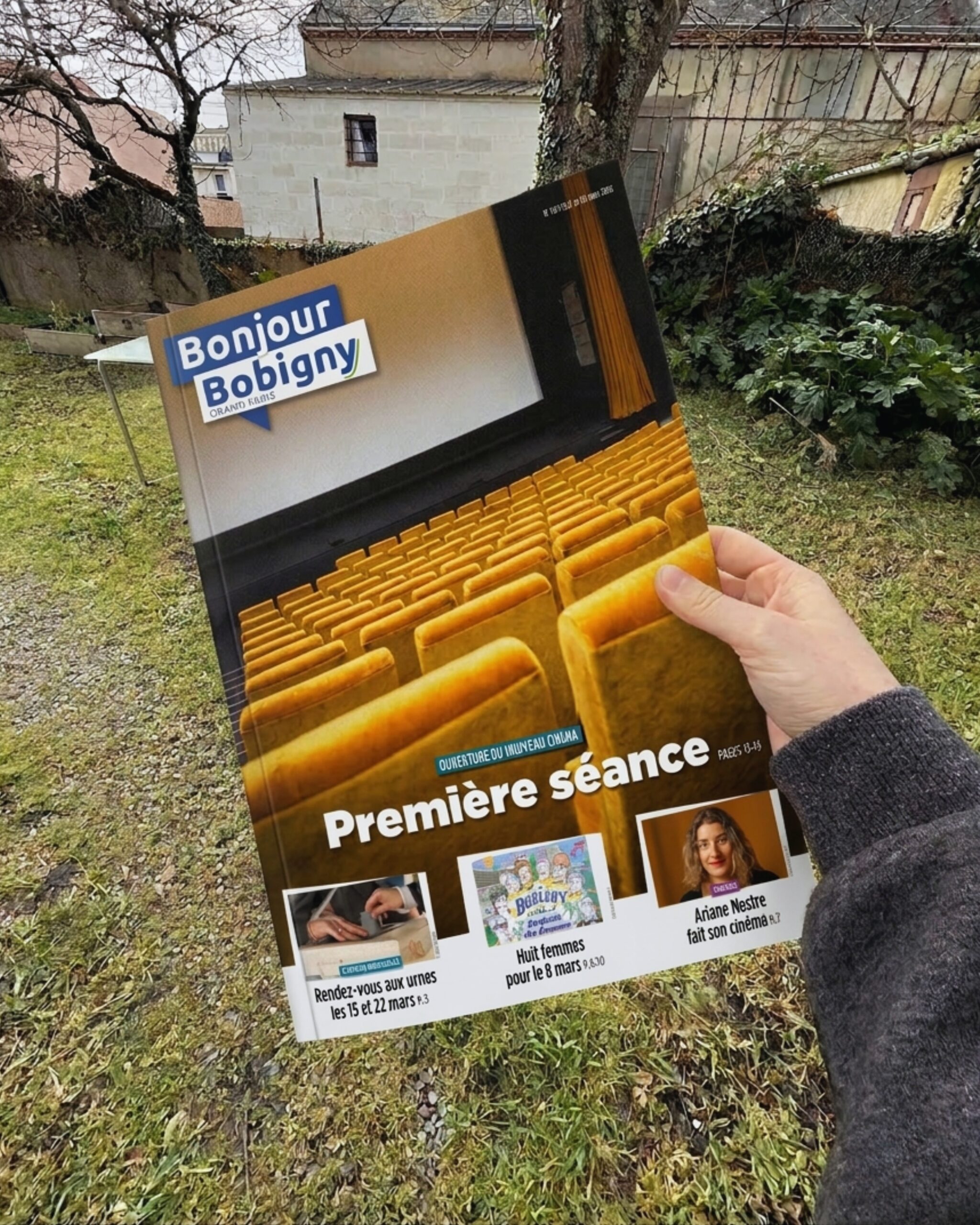 Couverture Magazine Bonjour Bobigny