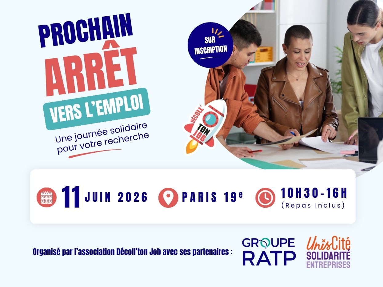 VISUEL PROCHAIN ARRÊT VERS L'EMPLOI - RATP